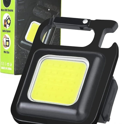 Kare Mini Şarjlı 3 Fonksiyonlu Mıknatıslı LED Işık