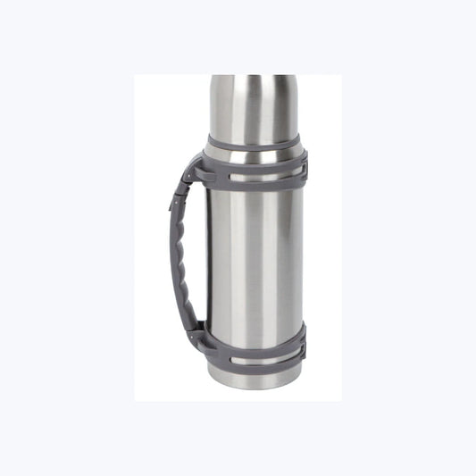 Termos 1.300 ml. Gümüş logo baskılı promosyon termos