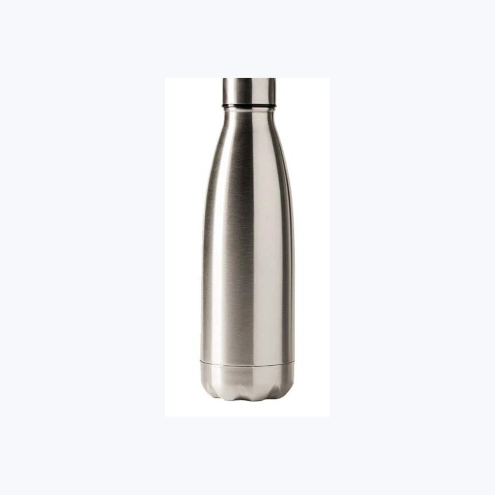 Şişe Termos 500 ml Gümüş logo baskılı promosyon termos