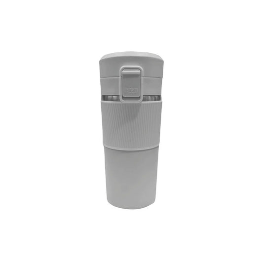 Kupa Çelik Bardak 400 ml Beyaz logo baskılı promosyon termos