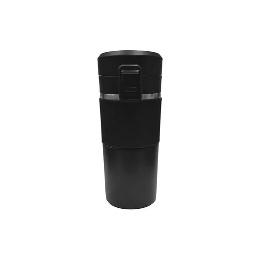 Kupa Çelik Bardak 400 ml Siyah logo baskılı promosyon termos