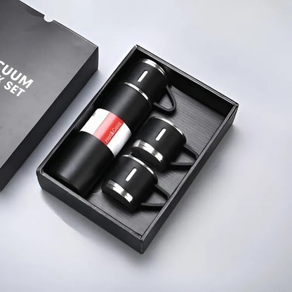 Bardaklı Çelik Termos Set 1220