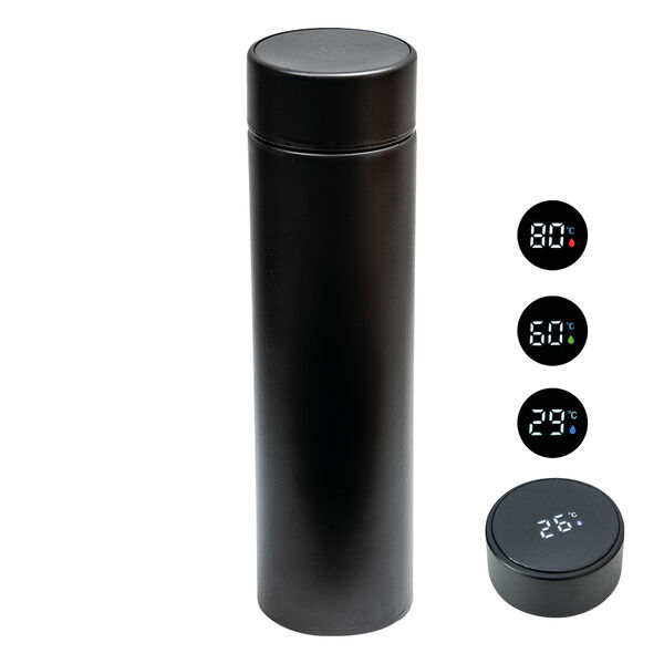 Smart Termos 450 ml Siyah – logo baskılı promosyon termos bardak