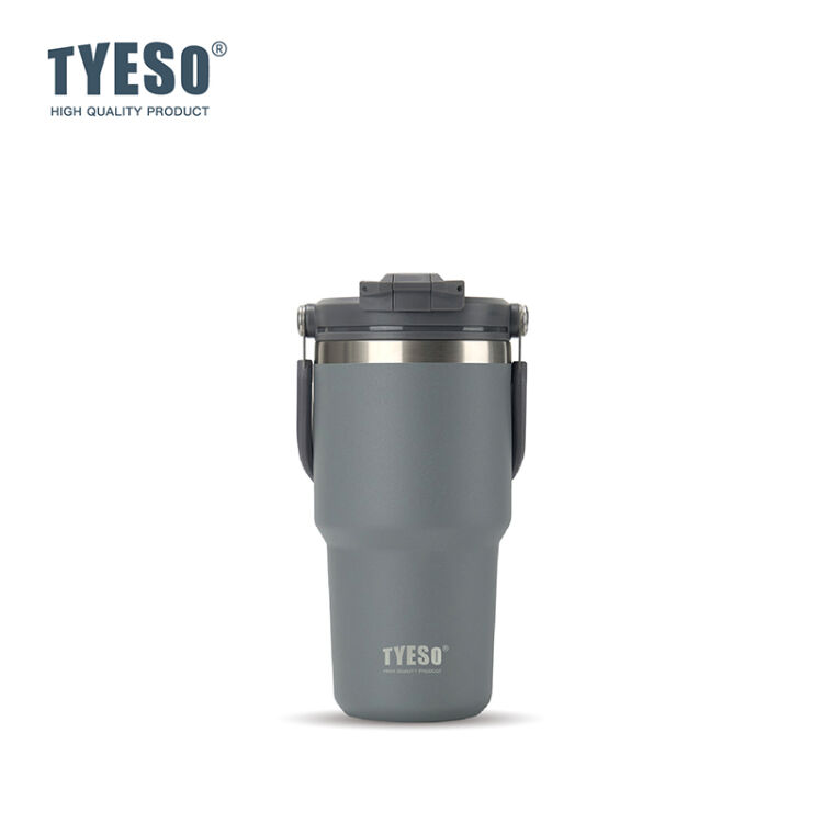 Tyeso Daily Need Termos 600 ml Gri – logo baskılı promosyon termos bardak