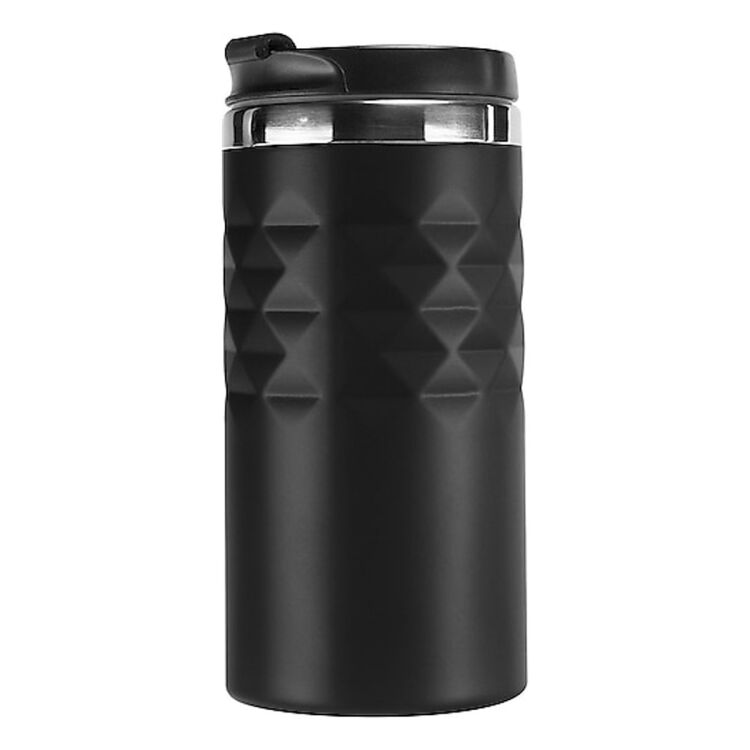 Kupa Çelik Bardak 300 ml Siyah – logo baskılı promosyon çelik kupa