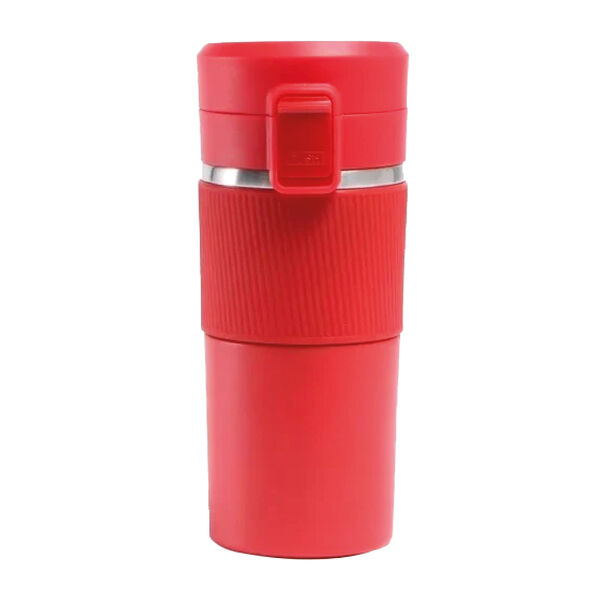Kupa Çelik Bardak 400 ml Kırmızı – logo baskılı promosyon çelik kupa