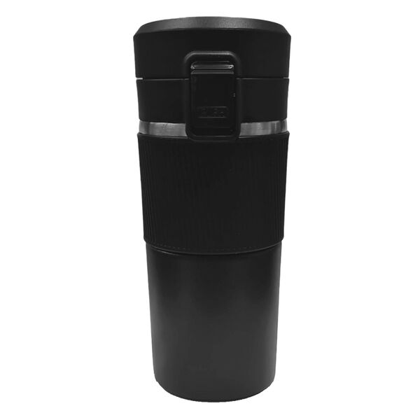 Kupa Çelik Bardak 400 ml Siyah – logo baskılı promosyon çelik kupa